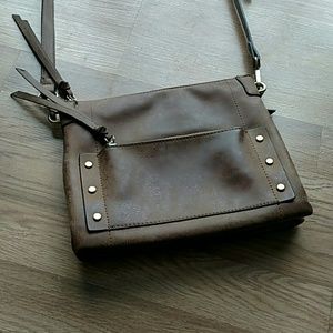 Brown crossbody bag
